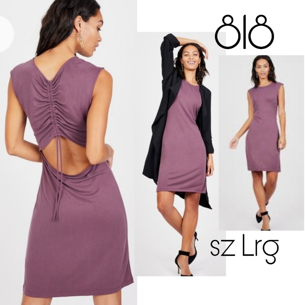 818 Open Back Dress. Sz Lrg